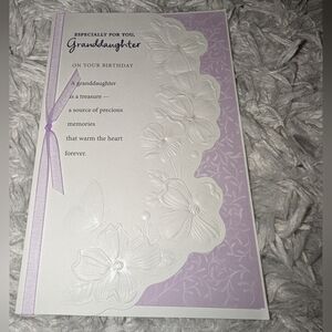 American Greetings Granddaughter Birthday Card